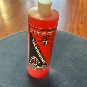 Red Spiritual Water Bottle